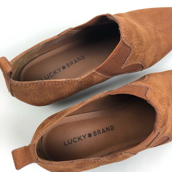 LUCKY BRAND WESTERN ANKLE BOOTIES BOHO SIZE 8.5 - Picture 5 of 7